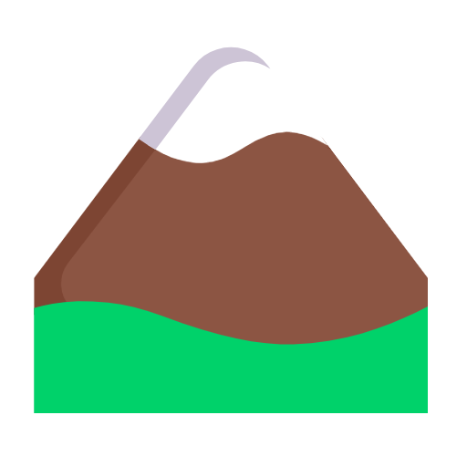 Snow-Capped Mountain as drawn by Microsoft in Windows 11 23H2