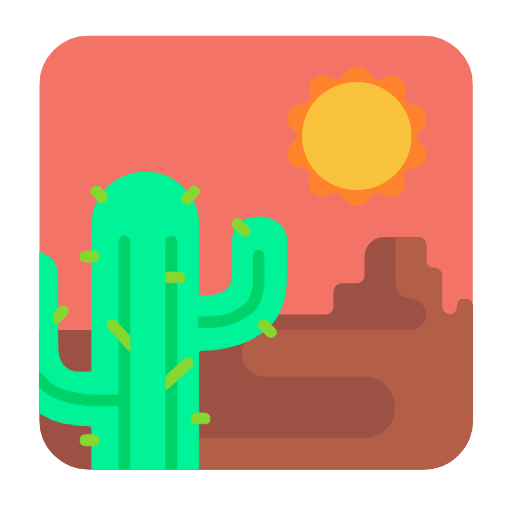 Desert as drawn by Microsoft in Windows 11 23H2