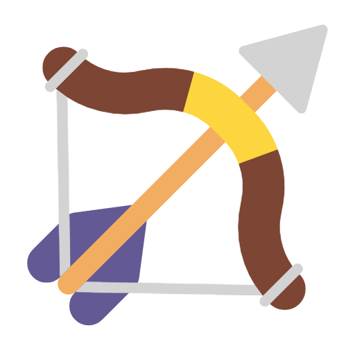 Bow and Arrow as drawn by Microsoft in Windows 11 23H2