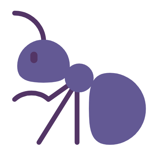 Ant as drawn by Microsoft in Windows 11 23H2
