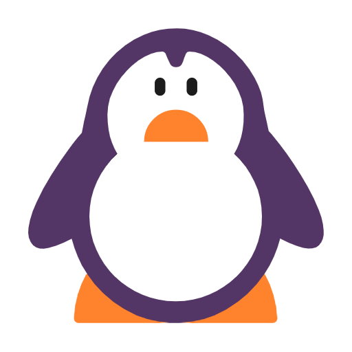 Pingüino as drawn by Microsoft in Windows 11 23H2