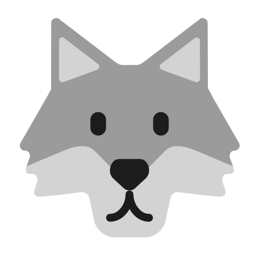 Lobo as drawn by Microsoft in Windows 11 23H2