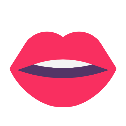 Mouth as drawn by Microsoft in Windows 11 23H2