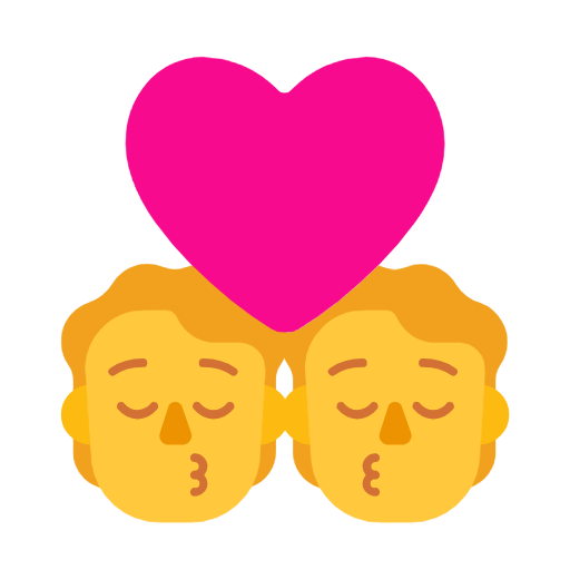 Kiss as drawn by Microsoft in Windows 11 23H2