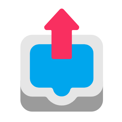 Outbox Tray as drawn by Microsoft in Windows 11 23H2