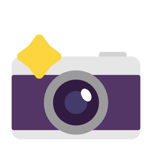 Fotocamera Con Flash as drawn by Microsoft in Windows 11 23H2
