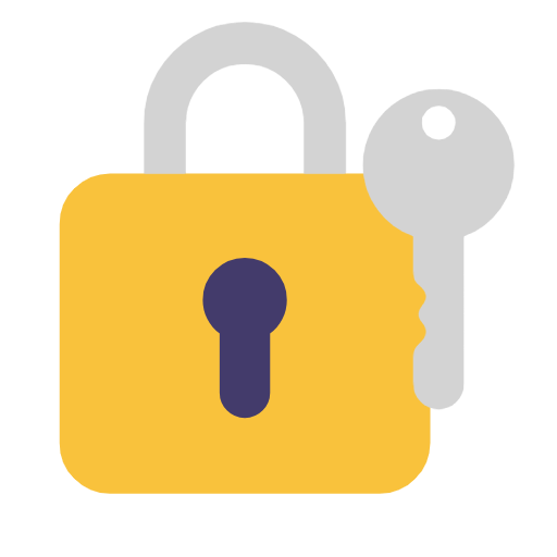 Locked with Key as drawn by Microsoft in Windows 11 23H2