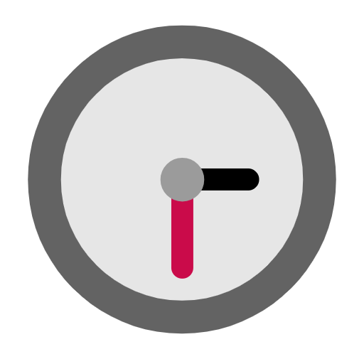 Three-Thirty as drawn by Microsoft in Windows 11 23H2