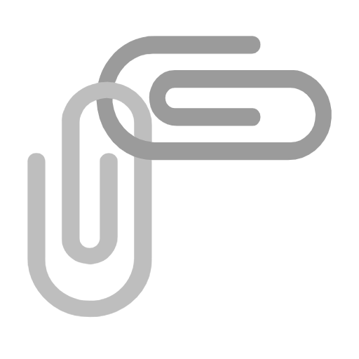 Linked Paperclips as drawn by Microsoft in Windows 11 23H2