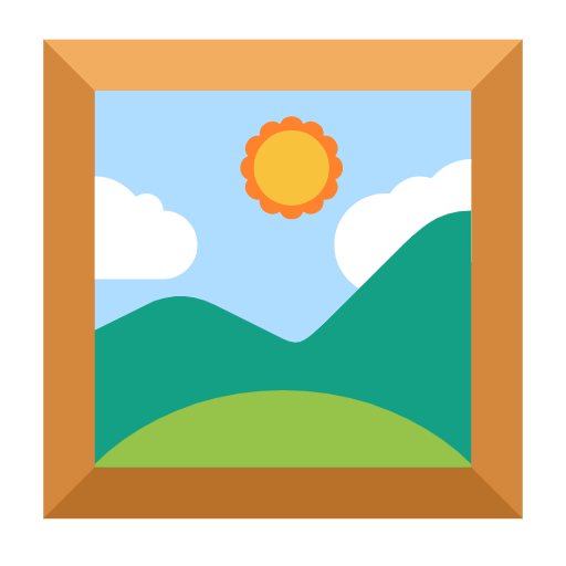 Framed Picture as drawn by Microsoft in Windows 11 23H2