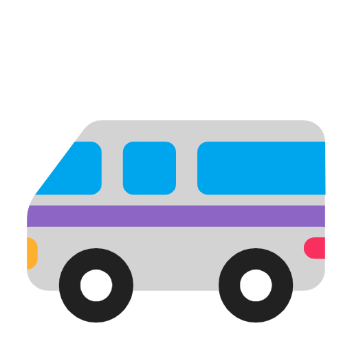 Minibus as drawn by Microsoft in Windows 11 23H2
