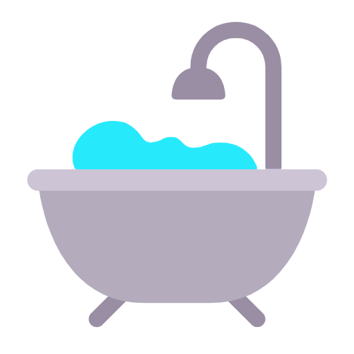 Bathtub as drawn by Microsoft in Windows 11 23H2