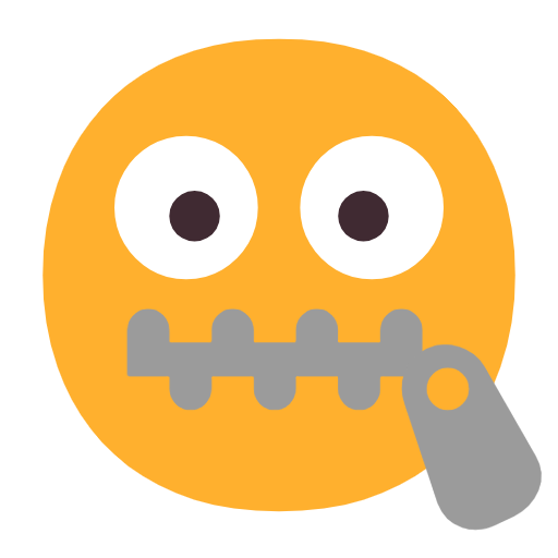 Zipper-Mouth Face, the design in this release