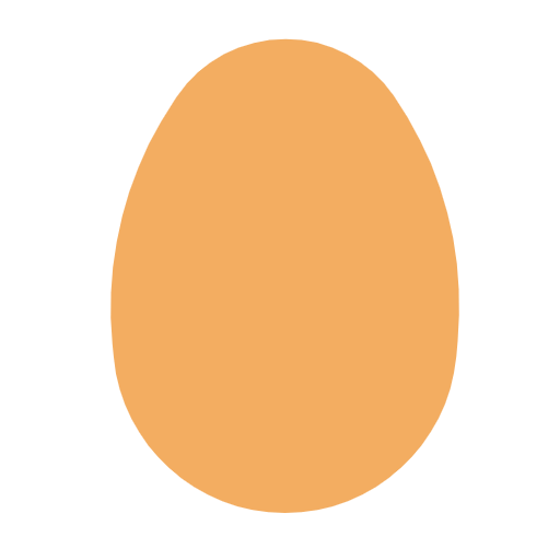 Egg as drawn by Microsoft in Windows 11 23H2