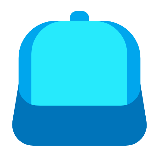 Billed Cap as drawn by Microsoft in Windows 11 23H2