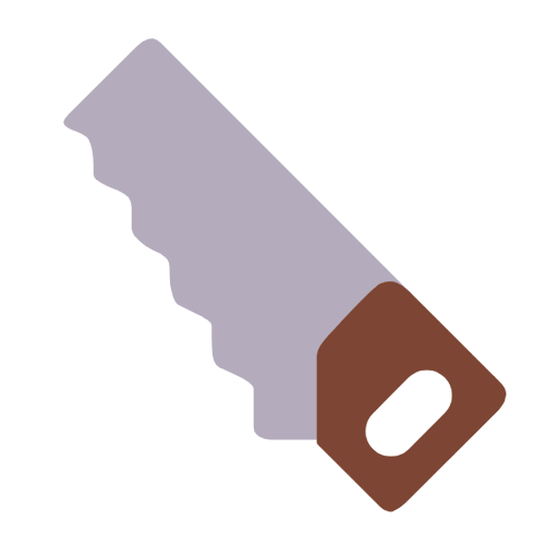 Carpentry Saw as drawn by Microsoft in Windows 11 23H2