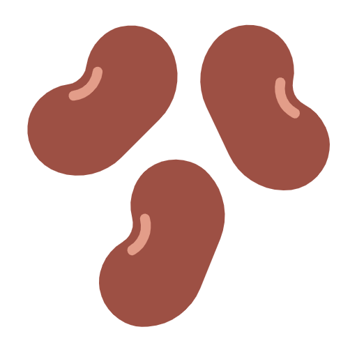 Beans as drawn by Microsoft in Windows 11 23H2