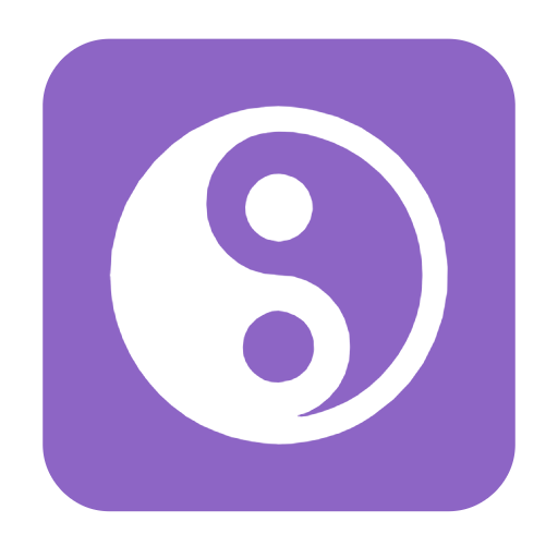 Yin Yang as drawn by Microsoft in Windows 11 23H2