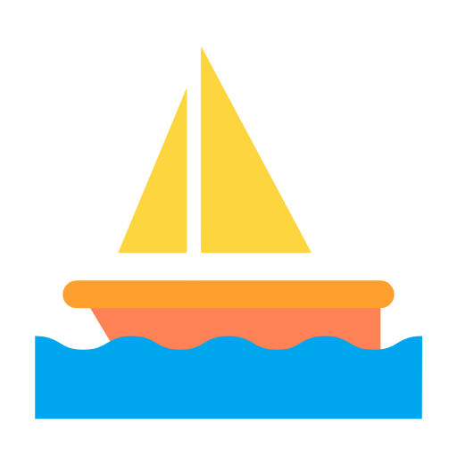 Sailboat as drawn by Microsoft in Windows 11 23H2