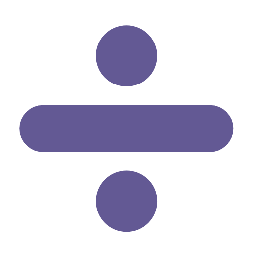 Divide as drawn by Microsoft in Windows 11 23H2