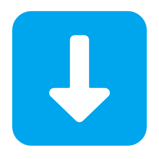 Down Arrow as drawn by Microsoft in Windows 11 23H2