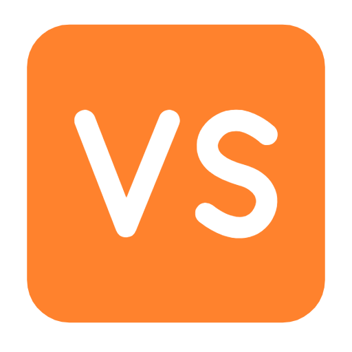 VS button as rendered by Microsoft