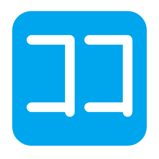 Japanese “here” button as rendered by Microsoft