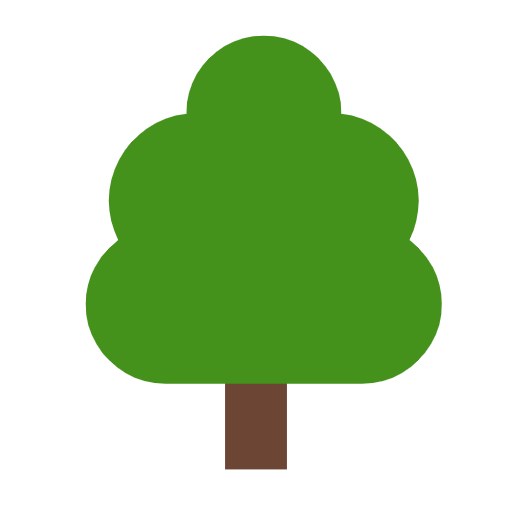 Deciduous Tree as drawn by Microsoft in Windows 11 24h2 August 2025 Update