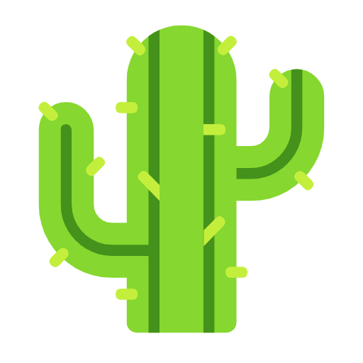 cactus as rendered by Microsoft