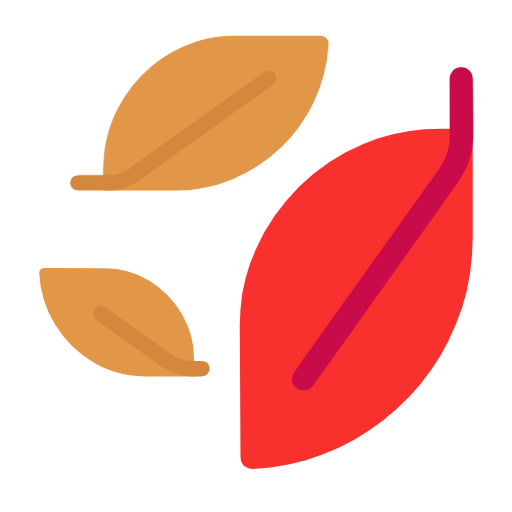 أوراق متساقطة as rendered by Microsoft