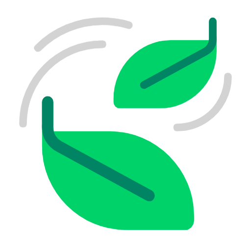 leaf fluttering in wind as rendered by Microsoft