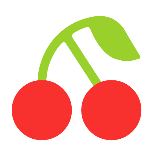 Cherries as drawn by Microsoft in Windows 11 24h2 August 2025 Update