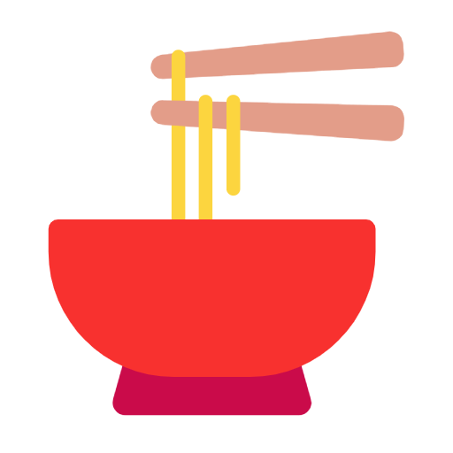steaming bowl as rendered by Microsoft