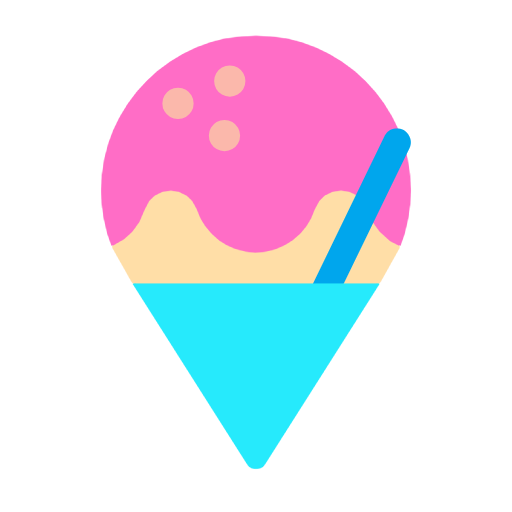 Shaved Ice as drawn by Microsoft in Windows 11 24h2 August 2025 Update