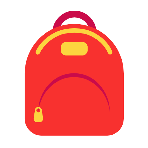 backpack as rendered by Microsoft