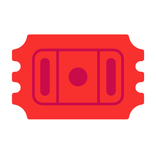 admission tickets as rendered by Microsoft
