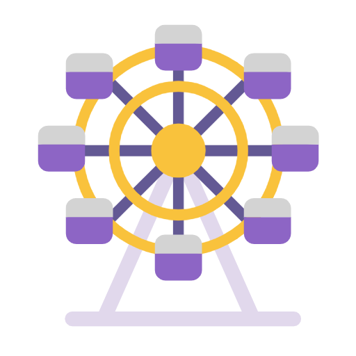 ferris wheel as rendered by Microsoft