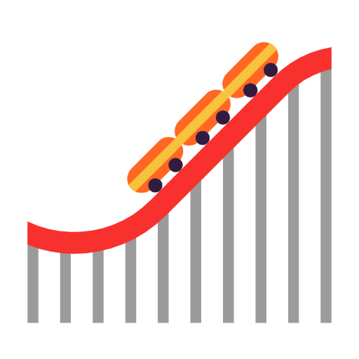 Achterbahn as drawn by Microsoft in Windows 11 24h2 August 2025 Update