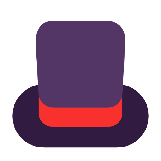Top Hat as drawn by Microsoft in Windows 11 24h2 August 2025 Update