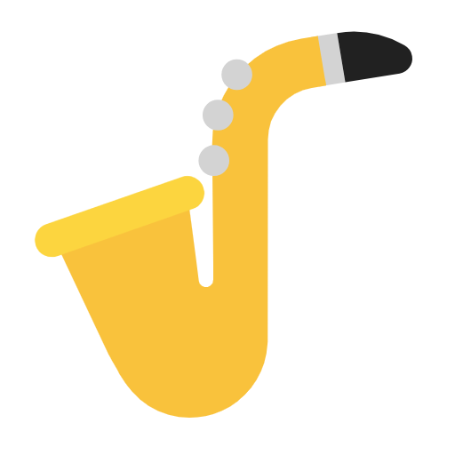 saxophone as rendered by Microsoft
