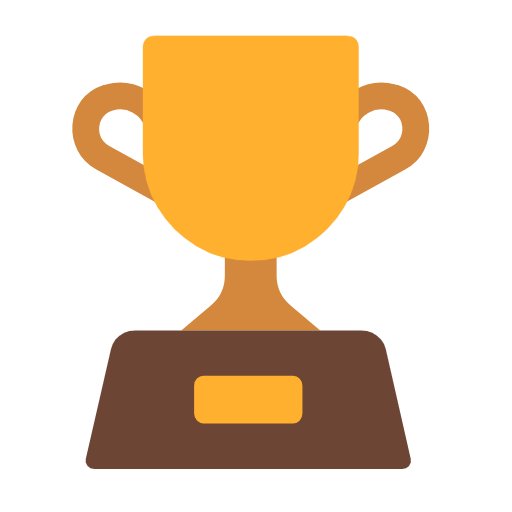 trophy as rendered by Microsoft