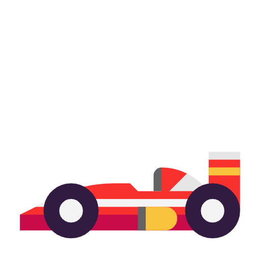 Racing Car as drawn by Microsoft in Windows 11 24h2 August 2025 Update