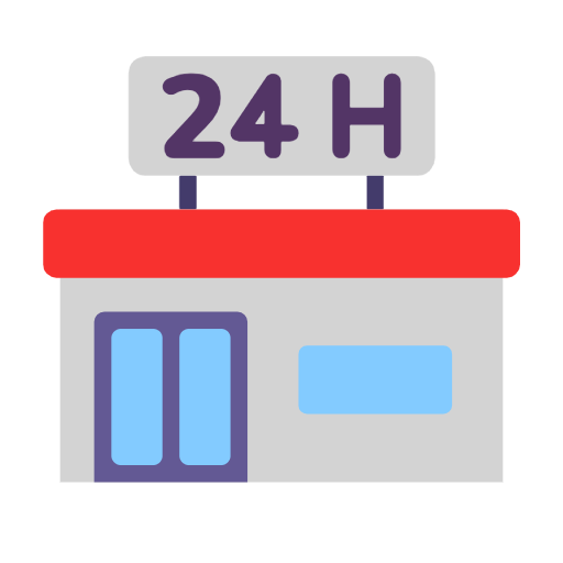 Convenience Store as drawn by Microsoft in Windows 11 24h2 August 2025 Update