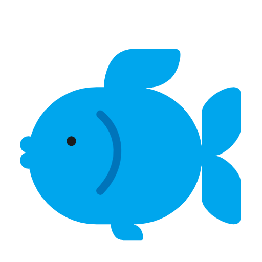 Fish as drawn by Microsoft in Windows 11 24h2 August 2025 Update