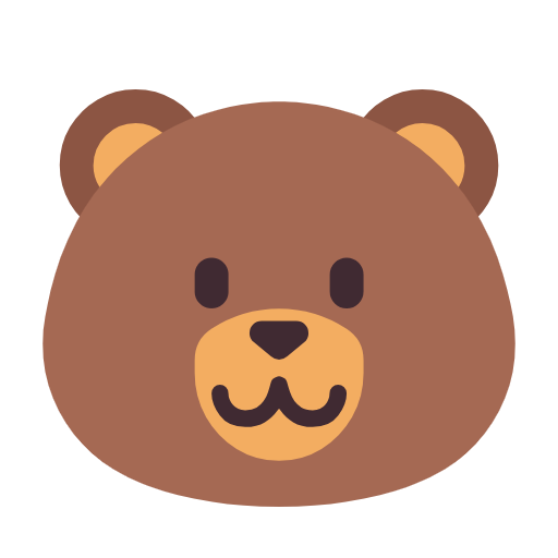 熊 as rendered by Microsoft