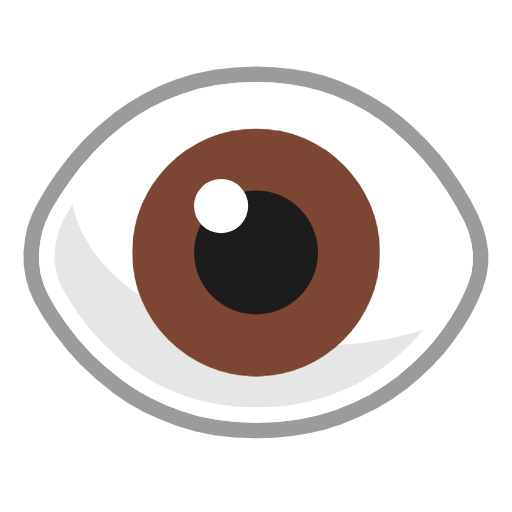 eye as rendered by Microsoft