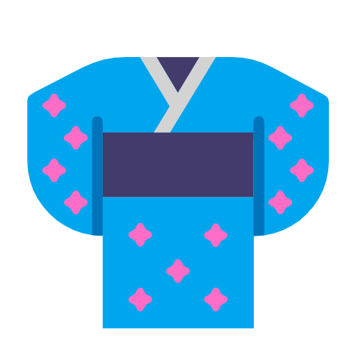 Kimono as drawn by Microsoft in Windows 11 24h2 August 2025 Update