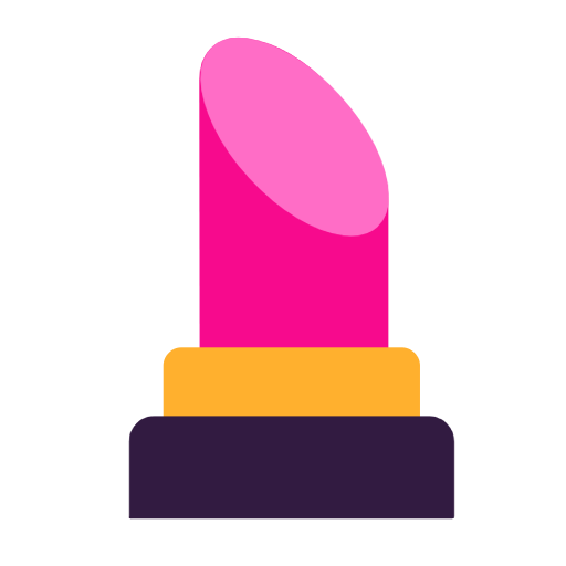 Lipstick as drawn by Microsoft in Windows 11 24h2 August 2025 Update