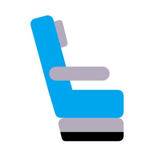 seat as rendered by Microsoft