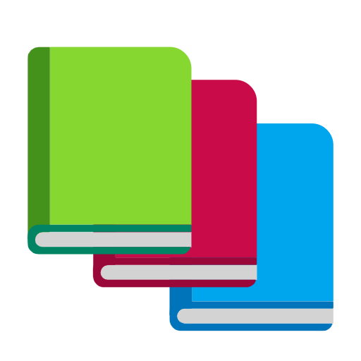 books as rendered by Microsoft